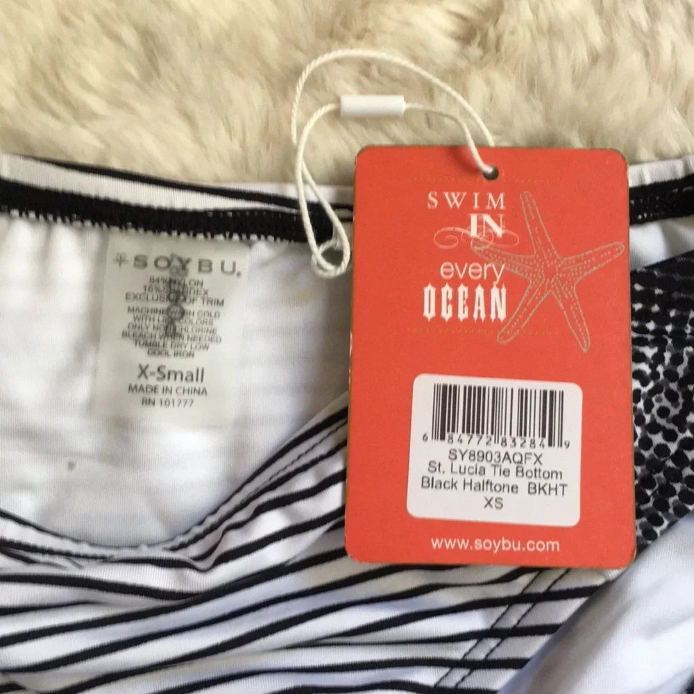 Soybu‎ Women's St. Lucia Tie Swim Beach Bottom XS